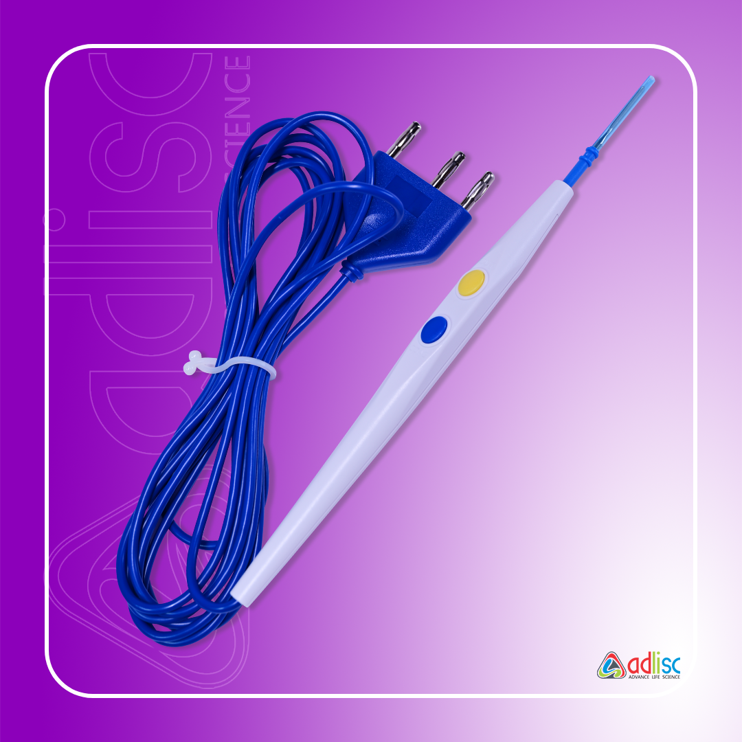 ADLISC DISPOSABLE ELECTROSURGICAL PENCIL WITH CABLE (AD3165)